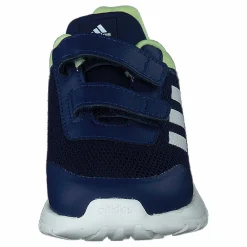 Barn adidas Tensaur Run Shoes Dark Blue / Core White / Pulse Lime