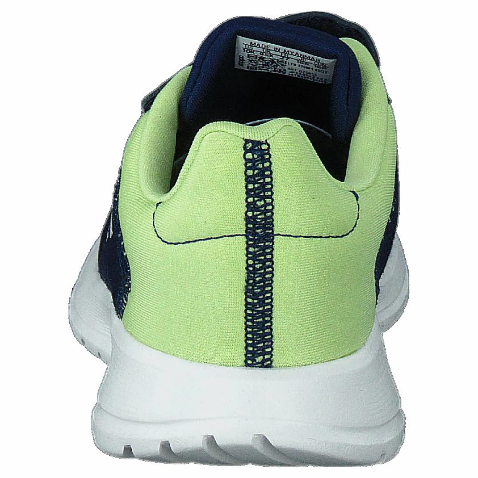 Barn adidas Tensaur Run Shoes Dark Blue / Core White / Pulse Lime
