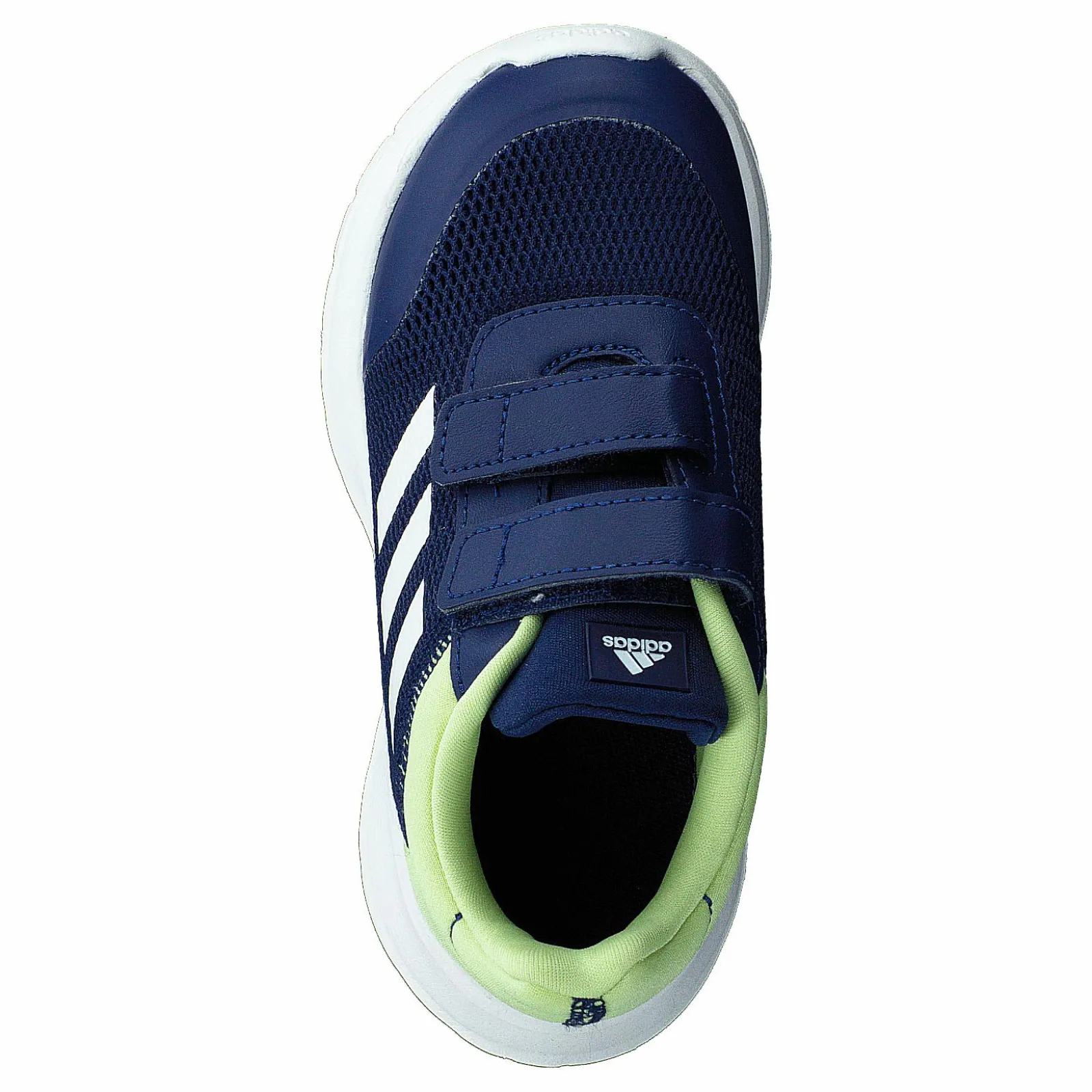 Barn adidas Tensaur Run Shoes Dark Blue / Core White / Pulse Lime