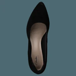 Clarks Teresa Step Black Sde