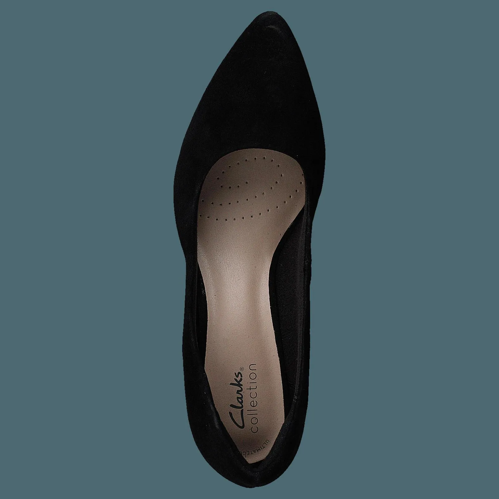 Clarks Teresa Step Black Sde