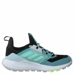 adidas Terrex Trailmaker GORE-TEX Hiking Shoes Core Black / Clear Mint / Acid Mint