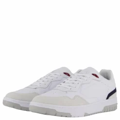 Tommy Hilfiger Th Basket Street Leather White