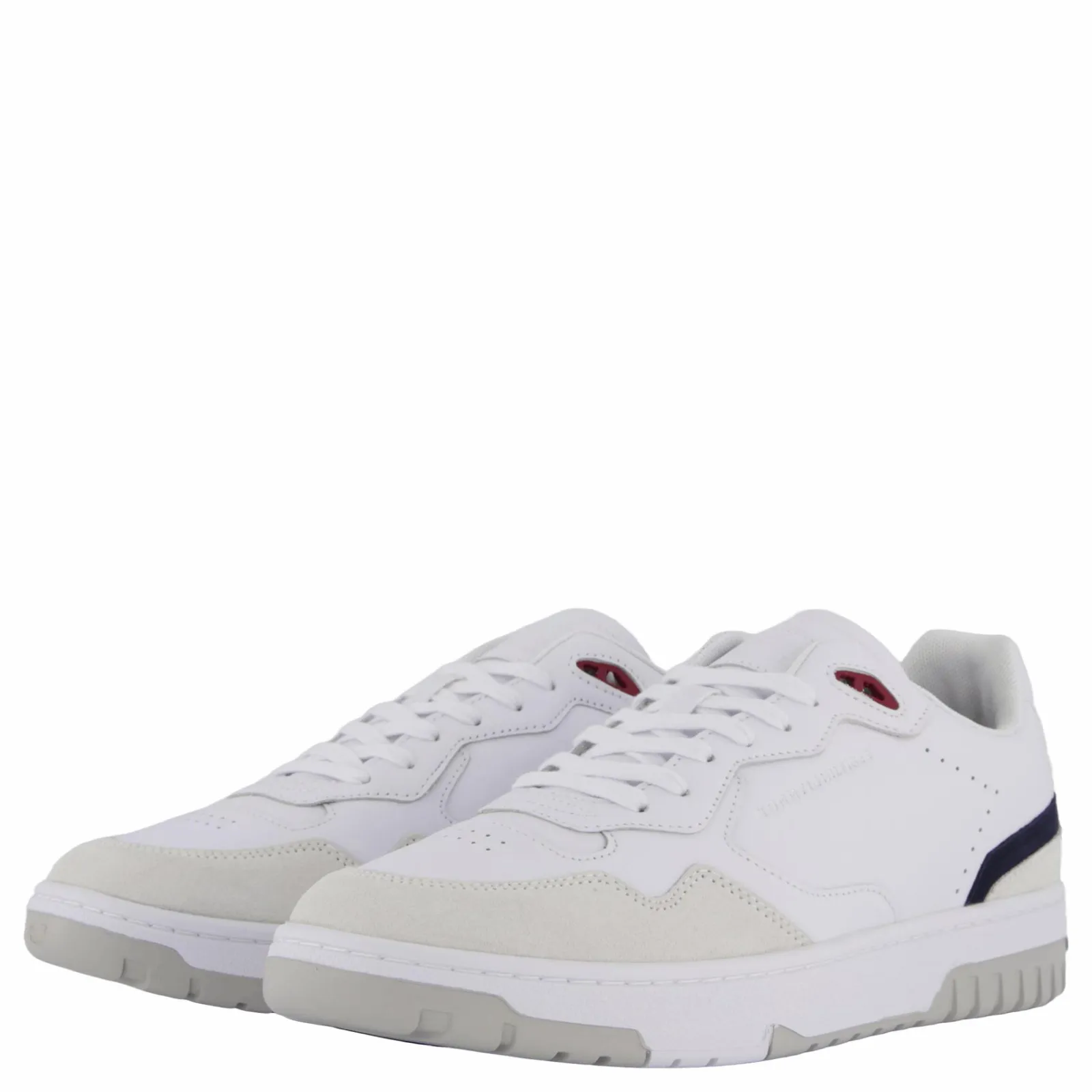 Tommy Hilfiger Th Basket Street Leather White