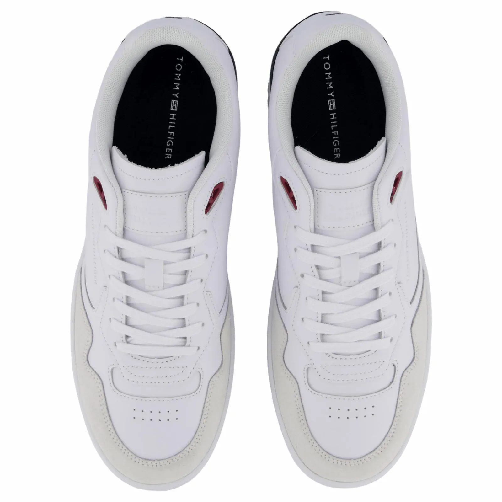 Tommy Hilfiger Th Basket Street Leather White