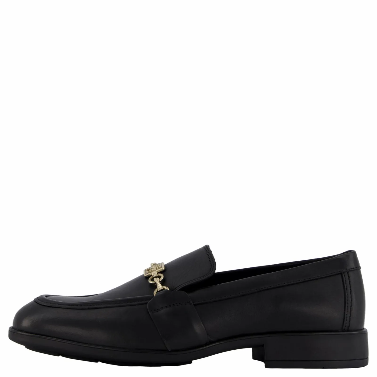 Tommy Hilfiger Th Chain Leather Loafer Black