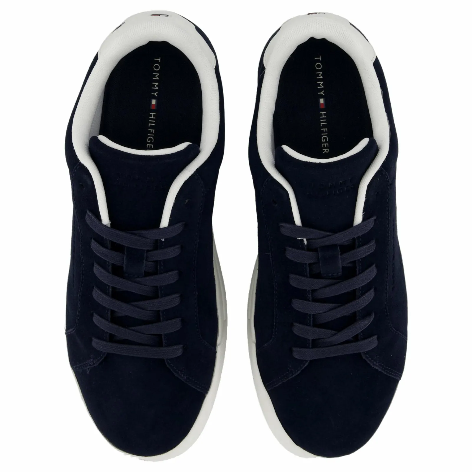 Tommy Hilfiger Th Court Better Suede Blue