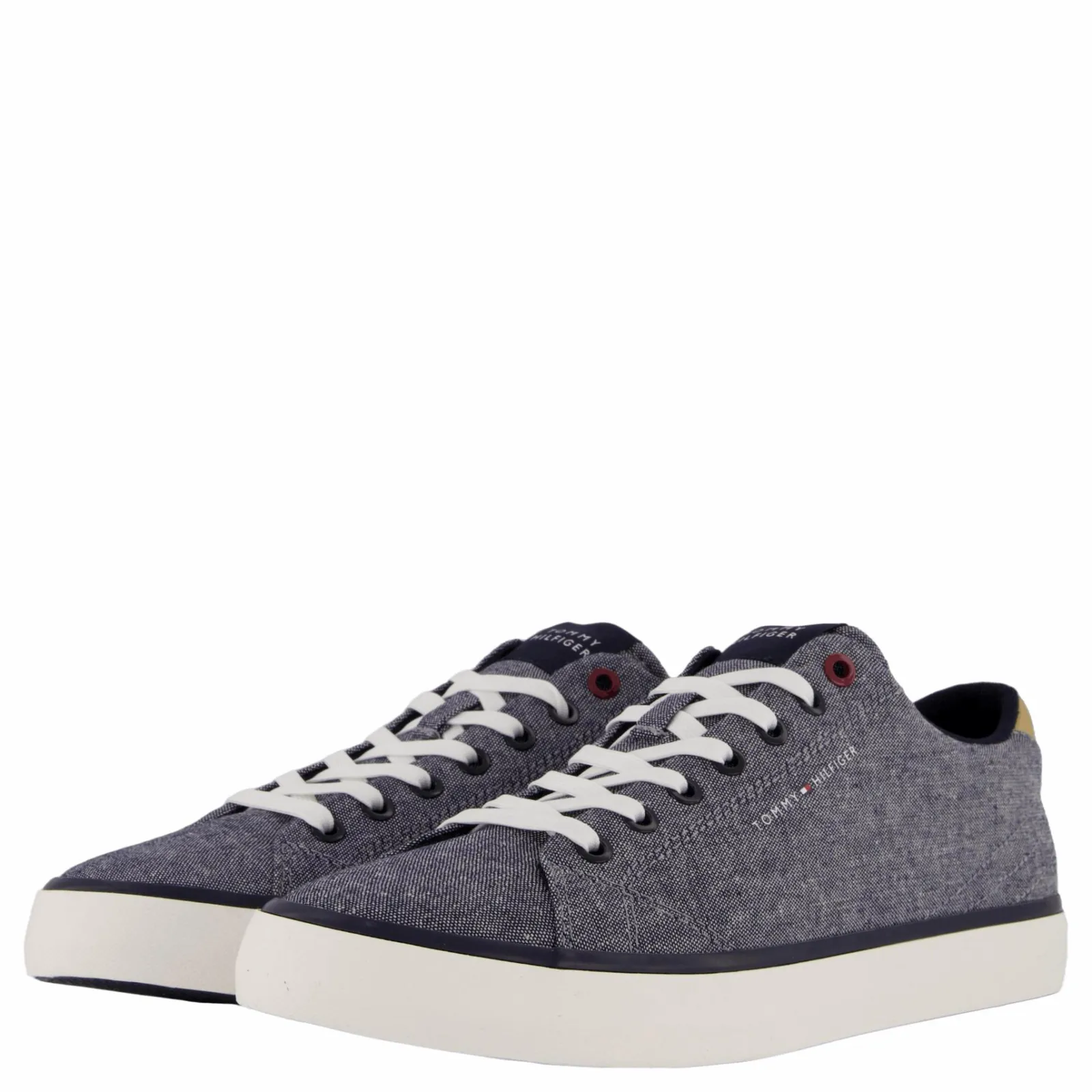 Tommy Hilfiger Th Hi Vulc Low Chambray