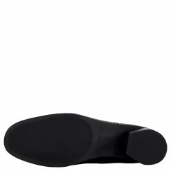 Tommy Hilfiger Th Logo Mid Heel Bootie Black