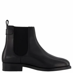 Tommy Hilfiger Th Stud Leather Low Chelsea Black