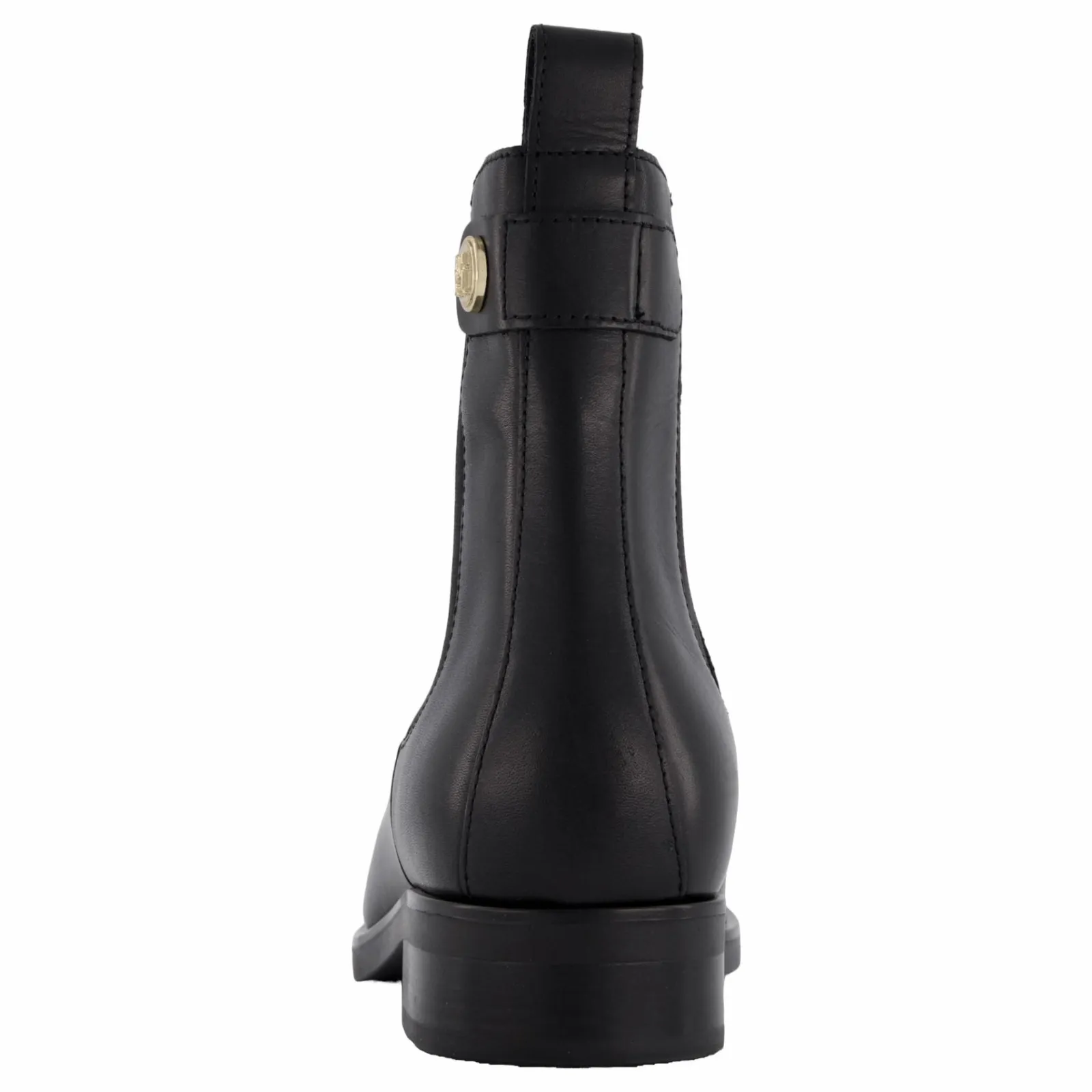 Tommy Hilfiger Th Stud Leather Low Chelsea Black