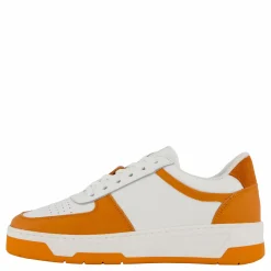 The Original 1936 Copenhagen The Ella 2.0 White/orange Tumbled Leather