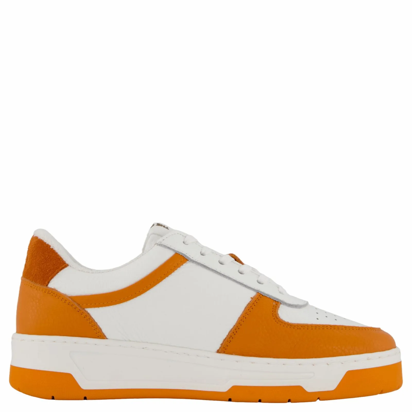 The Original 1936 Copenhagen The Ella 2.0 White/orange Tumbled Leather