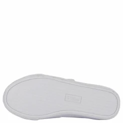 Barn Ralph Lauren Junior Theron V Ps White Smooth Pu/gold Metallick