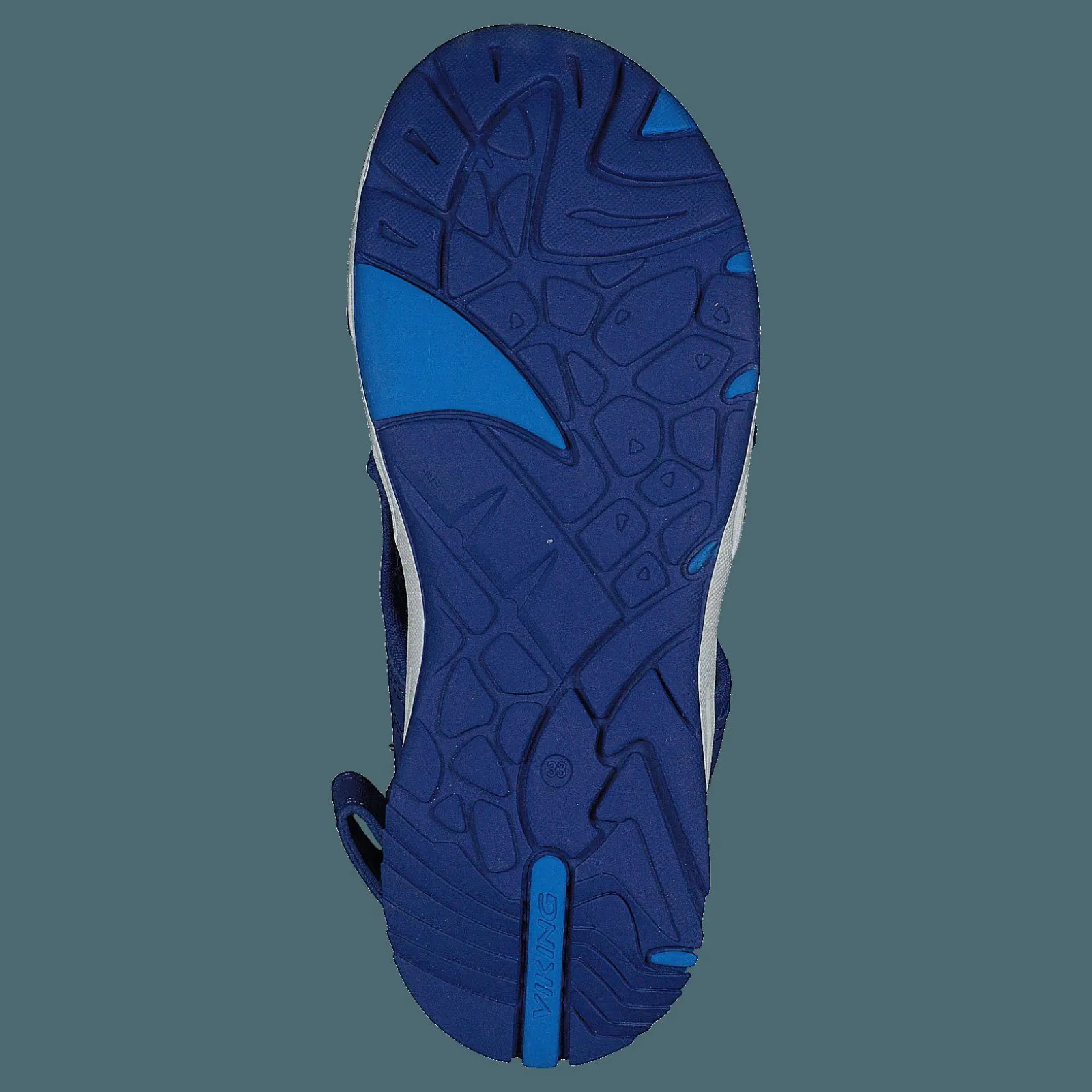 Barn Viking Thrill Sandal Dark Blue/blue