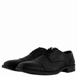 Playboy Footwear Tom Black Leather