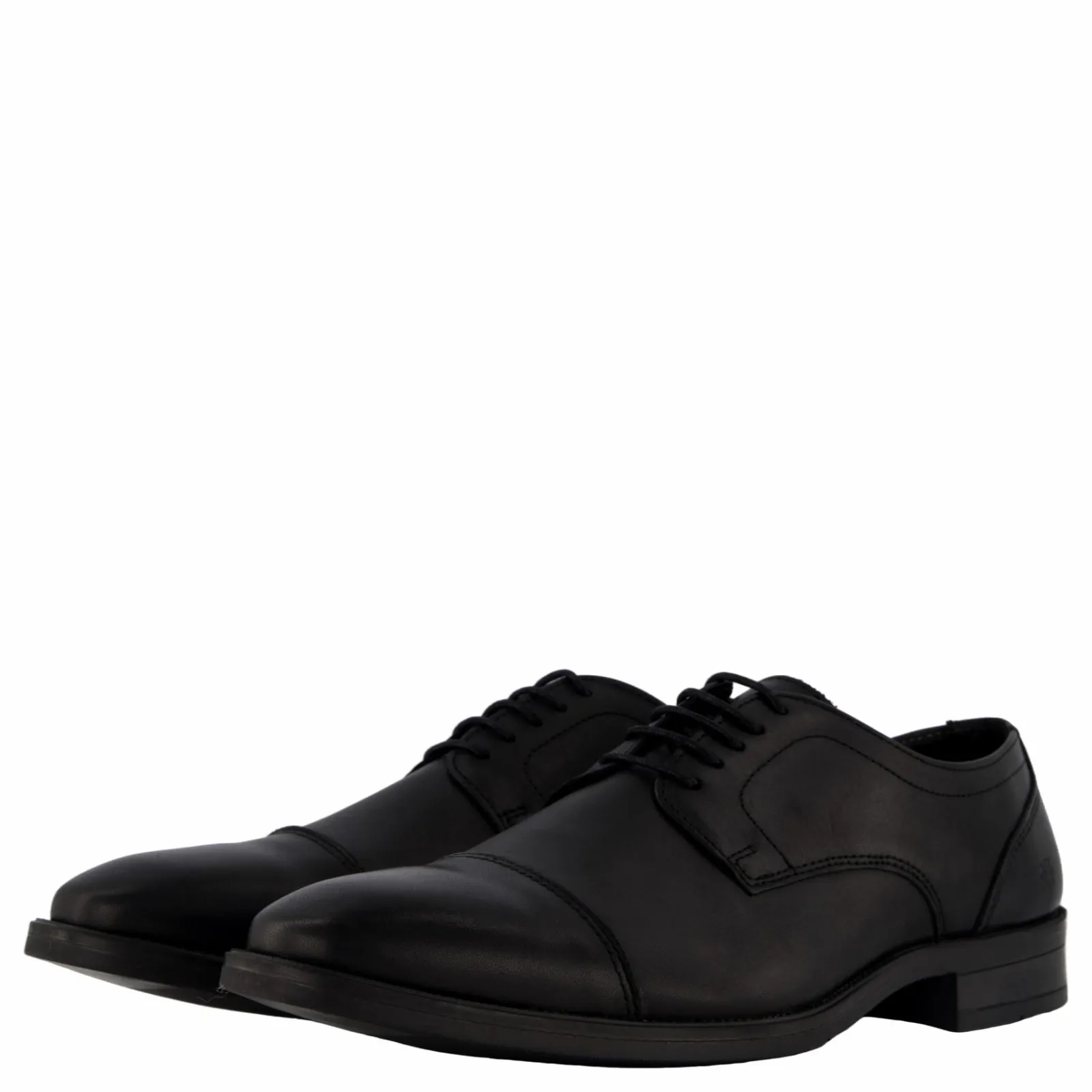 Playboy Footwear Tom Black Leather