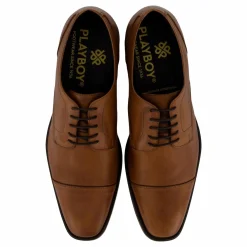 Playboy Footwear Tom Brown Leather