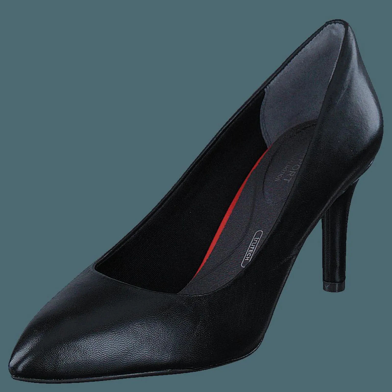 Rockport Total Motion 75mm Pointy Toe Black