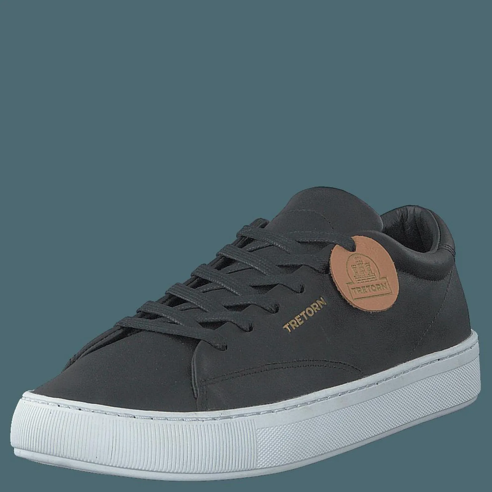 Tretorn Tournament Leather Black/white