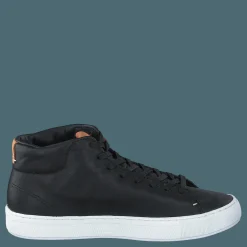 Tretorn Tournament Leather Hi Wp Black/white