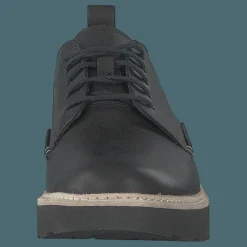 Clarks Trace Walk Black Leather
