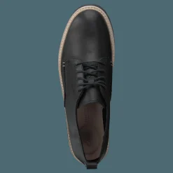 Clarks Trace Walk Black Leather