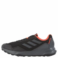 adidas Tracefinder Trail Running Shoes Core Black / Grey Six / Solar Red