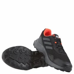 adidas Tracefinder Trail Running Shoes Core Black / Grey Six / Solar Red