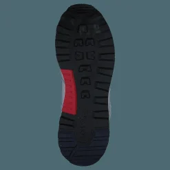 Polo Ralph Lauren Trackster 200 Sneaker Grey / Navy / White / Red