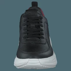 Clarks Tricomet Run Black Combi Lea