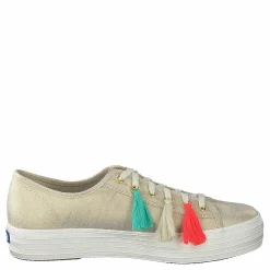 Keds Triple Kick Tassle Natural / Gold