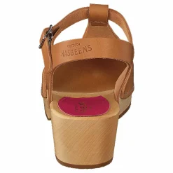 Swedish Hasbeens T-strap Debutant Nature