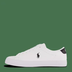 Polo Ralph Lauren Tumbled Leather White / Black