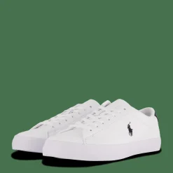 Polo Ralph Lauren Tumbled Leather White / Black