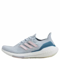 adidas Ultraboost 21 Shoes Halo Blue / Fresh Candy / Hazy Blue