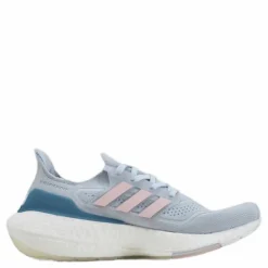 adidas Ultraboost 21 Shoes Halo Blue / Fresh Candy / Hazy Blue