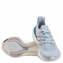 adidas Ultraboost 21 Shoes Halo Blue / Fresh Candy / Hazy Blue