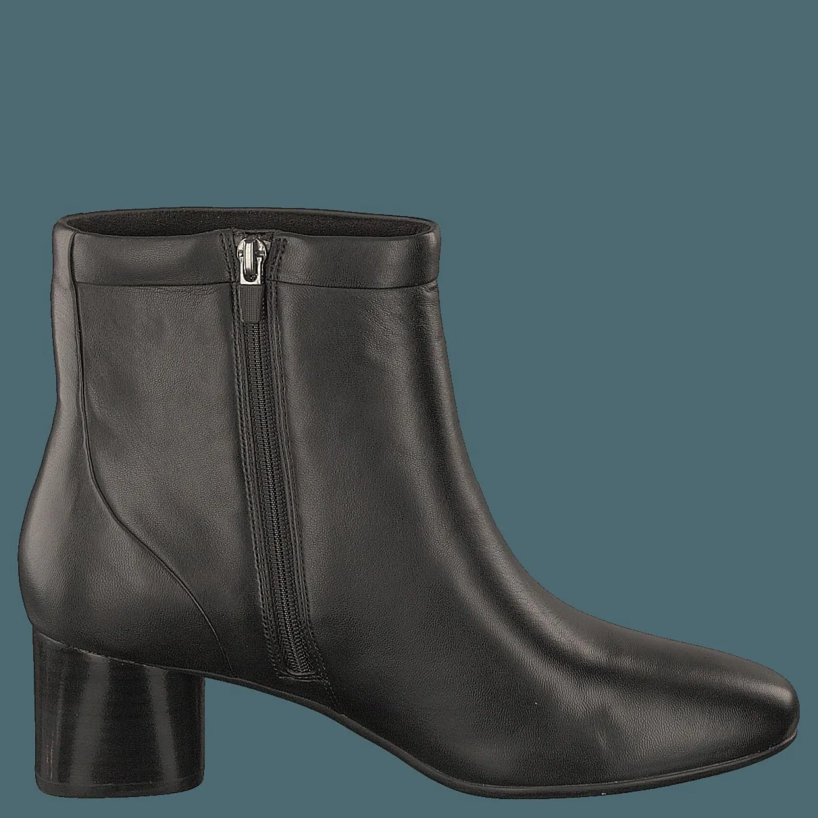 Clarks Un Cosmo Up Black Leather