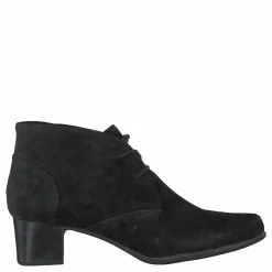 Clarks Un Damson Tie Black Suede
