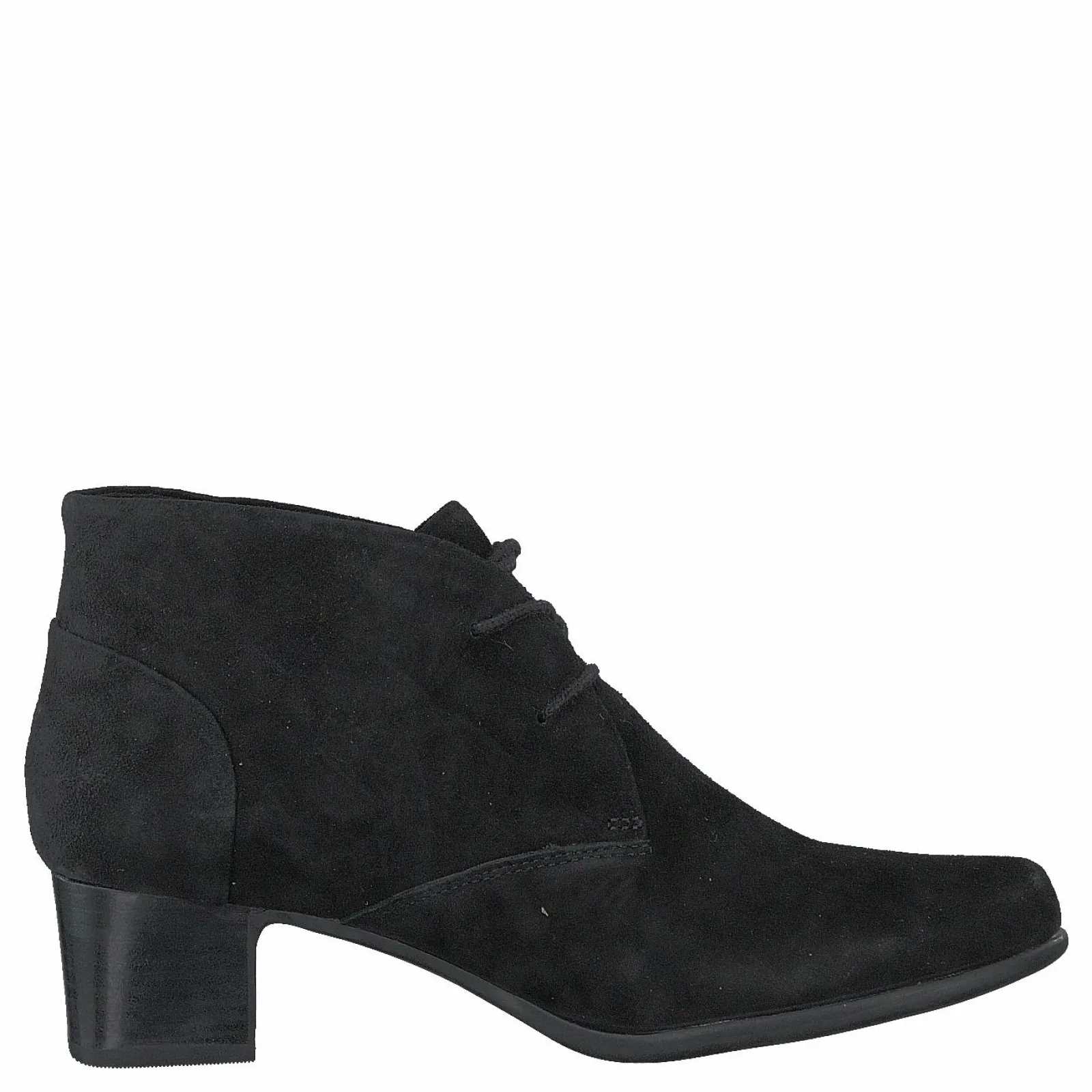 Clarks Un Damson Tie Black Suede