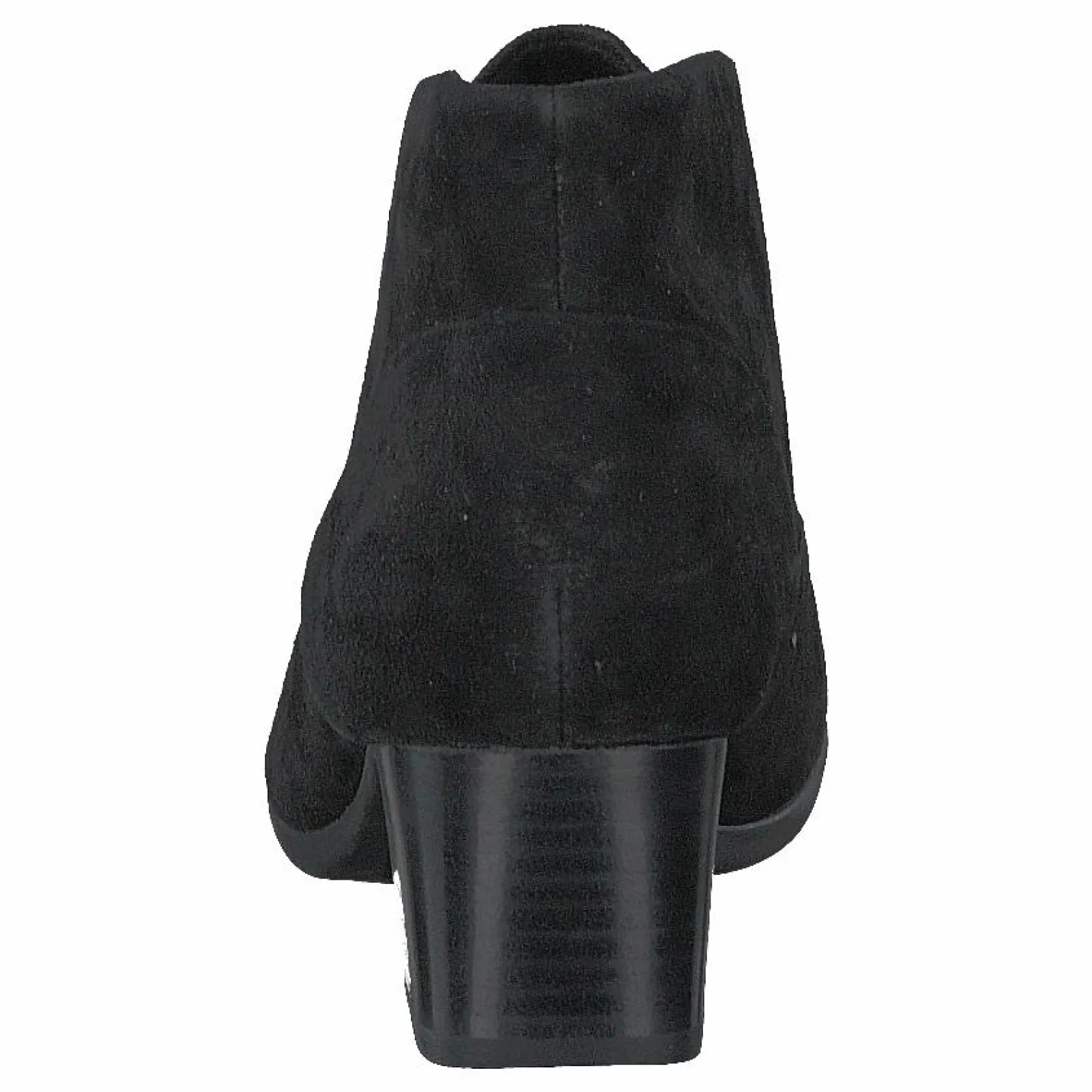 Clarks Un Damson Tie Black Suede