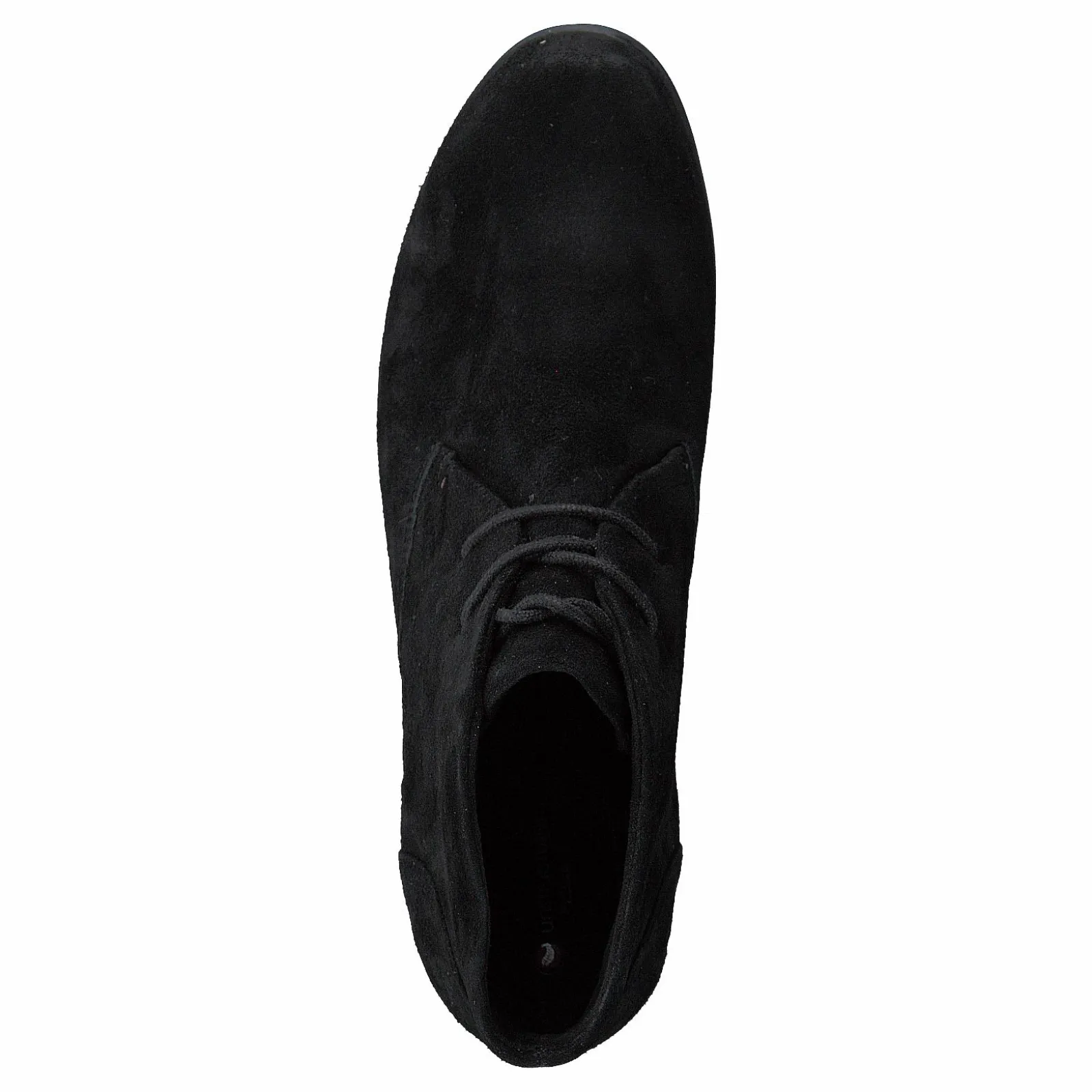 Clarks Un Damson Tie Black Suede
