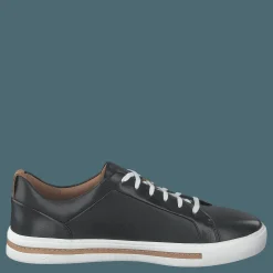 Clarks Un Maui Lace Black Leather