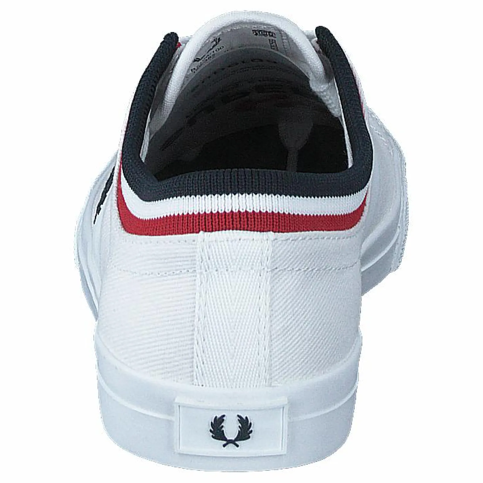 Fred Perry Underspin Tipped Cuff Twill White/navy
