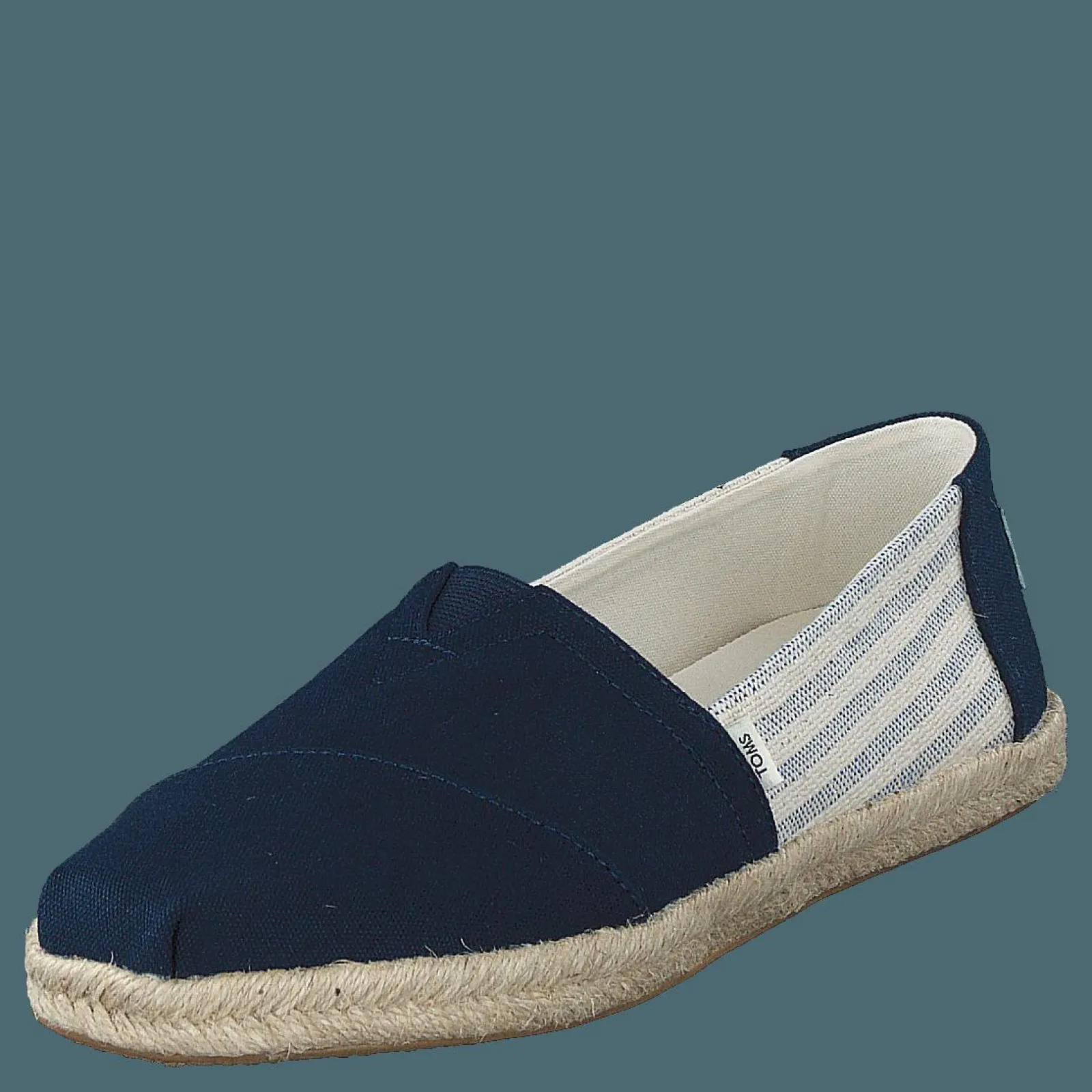 Toms University Stripe Alprg Navy