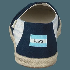 Toms University Stripe Alprg Navy