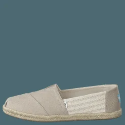Toms University Stripe Organic Cott Tan