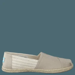 Toms University Stripe Organic Cott Tan