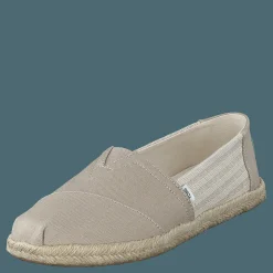 Toms University Stripe Organic Cott Tan